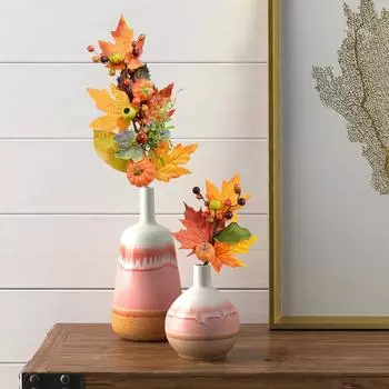 Кленовый лист Тыквенная беседка Украшение на День благодарения Хэллоуин