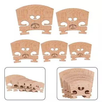 Кленовый скрипичный мостик, аксессуары для скрипки обычного типа 4/4