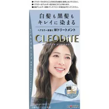 Клеодит Прозрачный Краситель Для Седых Волос Кобальтово-Синий 1 Шт.