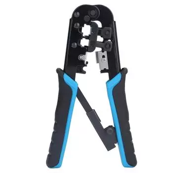 Клещи для обжима 8p 6p головка легкая резка защитное устройство долгий срок службы храповый инструмент для обжима