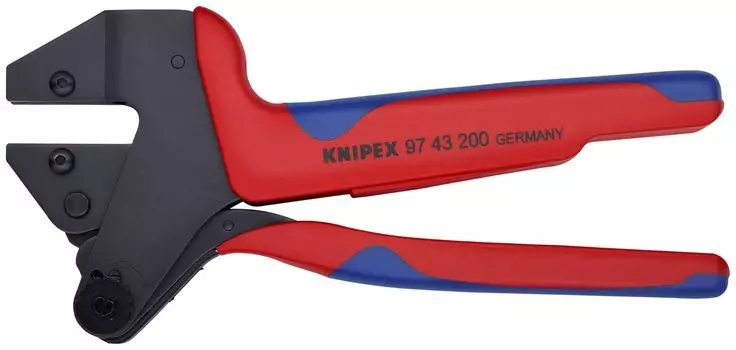 Клещи для обжима KNIPEX, только основная часть 9743-200A красный
