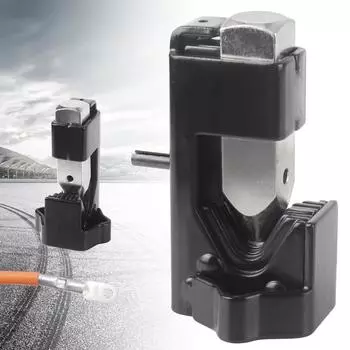 Клещи для обжима падающего молотка Клещи для обжима клемм Универсальные электрические клеммы Fit Hand Installer Инструменты для обжима проводов чёрный