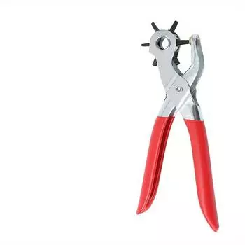 Клещи для пробивки ремней, многофункциональные плоскогубцы, многофункциональный ручной дырокол для круглых и плоских отверстий, дырокол для ремней из углеродистой стали 1