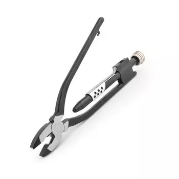 Клещи для скручивания проволоки Клещи для фиксации проволоки Кусачки для проволоки Безопасный инструмент для скручивания проволоки для автомобильного и промышленного использования (6-дюймовый черный)