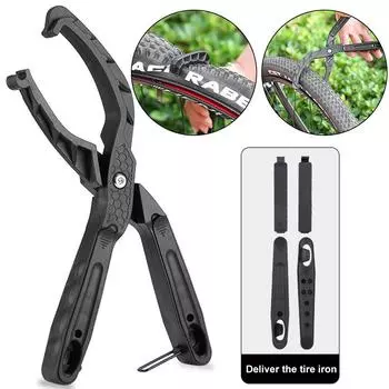 Клещи для велосипедных шин Многофункциональный шиномонтажный инструмент Лопатка для велосипедных шин Комплект для ремонта колес горного велосипеда Аксессуары для шоссейного велоспорта