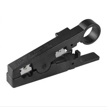 Клещи для зачистки кабеля Многофункциональный инструмент для зачистки кабеля для сетевого телефонного кабеля Pack of 1 чёрный