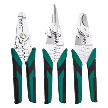 Клещи для зачистки проводов из нержавеющей стали, нескользящие ручные инструменты, инструмент для зачистки проводов, многофункциональный, удобный