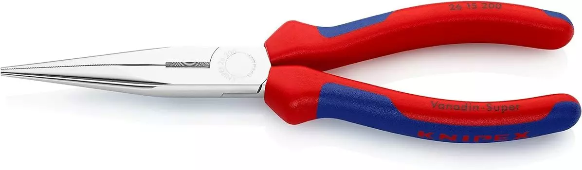 Клещи KNIPEX 2615-200 Длинногубцы (SB) красный