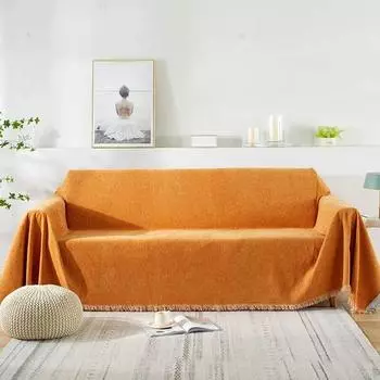 Клетчатое вязаное одеяло с кисточкой, богемное одеяло для дивана, покрывало для дивана, одеяло для кровати, домашний декор 180x90cm