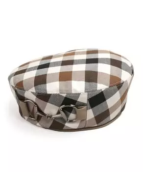 КЛЕТЧАТЫЙ БЕРЕТ 10 [Кашира] бежевый