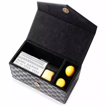 Клетчатый корпус печати Штамп резиновый штамп штамп корпоративная печать корпорация банк квадратный юридический адрес от 2 до 4 резиновых штампов 02 Mbius