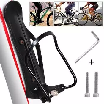 Клетка для бутылки с водой на велосипеде, держатель для велосипедной бутылки из алюминиевого сплава, спорт One Size