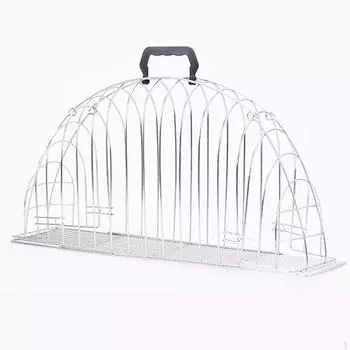 Клетка для душа для кошек, ящик для сушки волос для домашних животных, легкий вес из нержавеющей стали для стрижки когтей, купание щенка