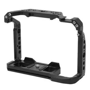 Клетка для камеры Металлическая устойчивая к царапинам Защитная рамка для зеркальной камеры для A7M4 A7S4 A7R3