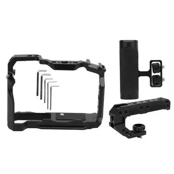 Клетка для камеры R50, алюминиевая, с боковой ручкой и верхней ручкой для переноски 1/4 3/8 дюйма