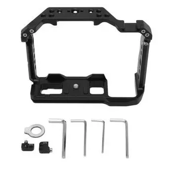 Клетка для камеры, устойчивая к царапинам, металлическая защитная рамка для зеркальной камеры A7M4 A7S4 A7R3