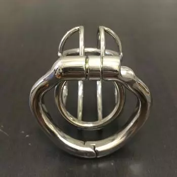 Клетка для мужского целомудрия с замком для члена 36mm