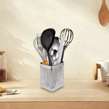 Клетка для палочек для еды, держатель для кухонной утвари, ящики для хранения столовых приборов, сушилка для ванной комнаты Single