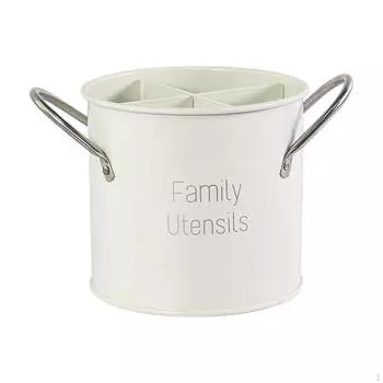 Клетка для палочек для еды, держатель для столовых приборов на 4 отделения, практичная посуда белый