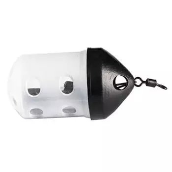 Клетка для приманки Выдолбленная рыболовная приманка Кормушка для ловли карпа Снасти (10г) Великобритания