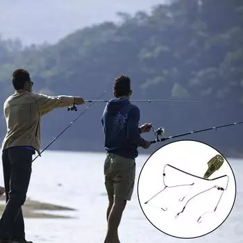 Клетка для приманок Терминал Клетка для приманок Ловля черного/зеленого карпа 50g