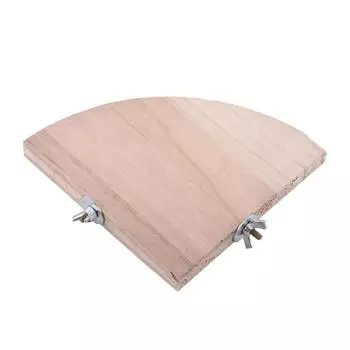 Клетка для птиц, подставка-жердочка, деревянная веерообразная подставка для попугая, хомяка, маленького животного, домашнего питомца, волнистого попугайчика, игрушка