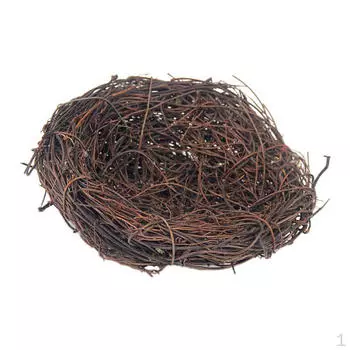 Клетка для птичьего гнезда из плетеной ветки ротанга скворечник/домик-кровать 8 см