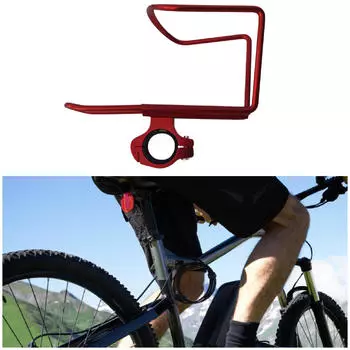 Клетка для велосипедной бутылки, держатель для воды на велосипеде, держатель для чашки, кронштейн для чайника из сплава красный