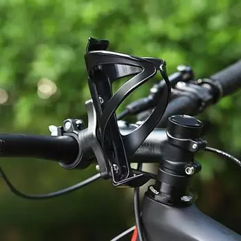 Клетка для велосипедных водных зонтов с винтовым держателем аксессуаров, сверхлегкая нескользящая велосипедная бутылка, кронштейн для бутылок с напитками для дорожных гор жёлтый