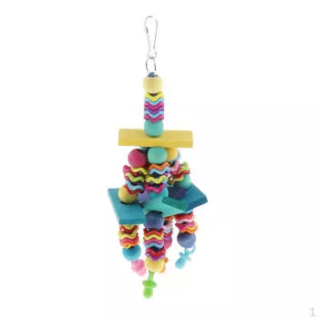 Клетка для жевательных игрушек для попугаев, подвесная веревка для качелей, попугай, какаду, ара