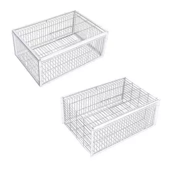 Клетка-ловушка для голубей, большая, с защитой от побега, 15,75 x11,81 x10,24 , принадлежности для птиц, клетка-ловушка для птиц, голубятня для садов, курятников, гаражей