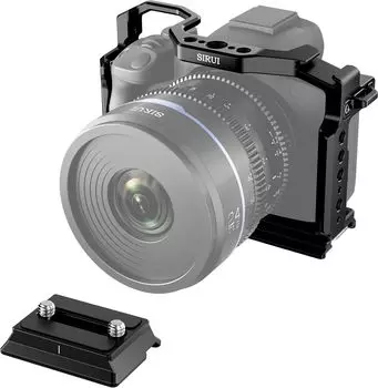 Клетка SIRUI для камеры Canon EOS поставляется с быстросъемной площадкой 2 в 1 для Arca или Manfrotto с отверстием для холодного винта НАТО типа Arca R50, тип, основание, башмак,