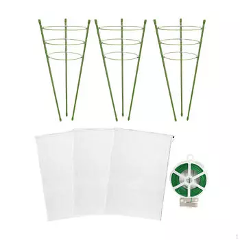 Клетки для томатов для кольев садовых растений, прочная практичная опора для арбуза