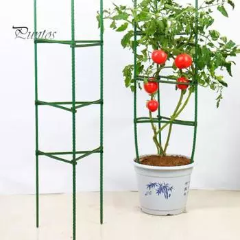 Клетки для томатов Уличные колья для растений Клетки для поддержки томатов Решетка Опоры для растений Садовые колья Клетки для восхождения овощей Решетка 80cm A