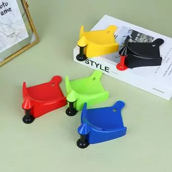 Клин для мойки автомобилей, водопроводная труба, инструменты против защемления, направляющие для автомобильных шлангов, клинья для шин, 6,5 дюйма, активные фиксирующие ручки красный