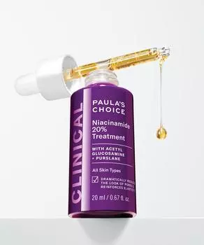 Клинический ниацинамид 20% лечение 20 мл: