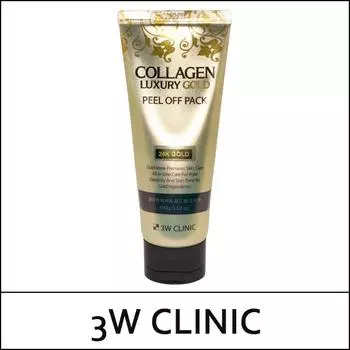 [3W Клиника] (b5) Collagen Luxury Gold Peel Off Pack 100г