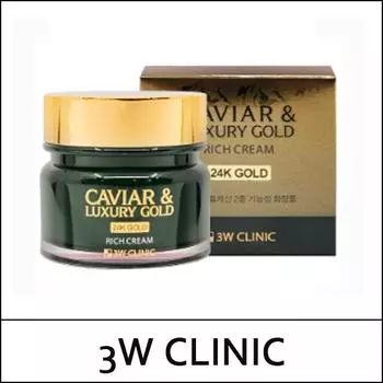 [Клиника 3W] 3WКлиника (б) Крем Caviar & Luxury Gold Rich 100г