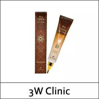 [3W Клиника] (b5) Крем для век с плацентой 40 мл / безопасная коробка