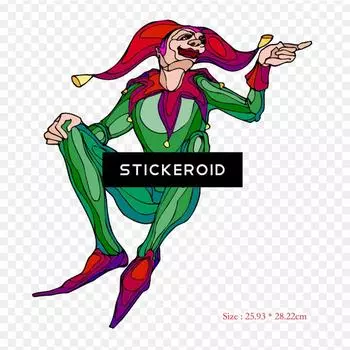 Клип-арт кепка шута и колокольчики, термопереносная печать, виниловые нашивки, наклейки для одежды, аппликации «сделай сам», моющиеся нашивки