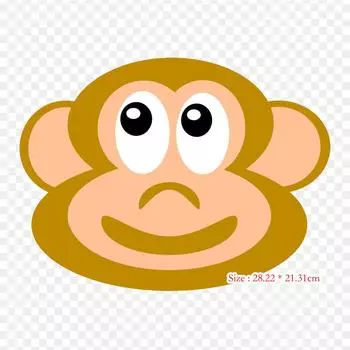 Клип-арт, улыбка, термопереносная печать, виниловые нашивки, наклейки для одежды, аппликации «сделай сам», моющиеся нашивки