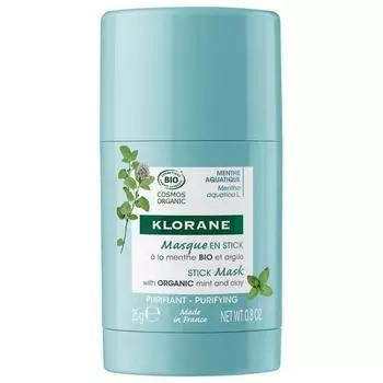 Klorane Aquatic Mint Очищающая маска-стик 25 г