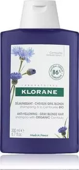 Klorane Bleuet Organic Shampoing Anti-jaunissement TU прозрачный