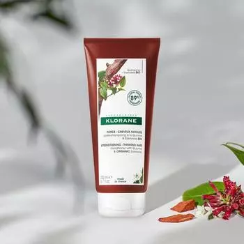 Klorane Хинин Эдельвейс Маска для кожи головы 200 мл (Жизненная сила кожи головы и укрепление волос)