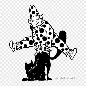 Клоун Джокер, термопереносная печать, виниловые нашивки, наклейки для одежды, аппликации «сделай сам», моющиеся нашивки