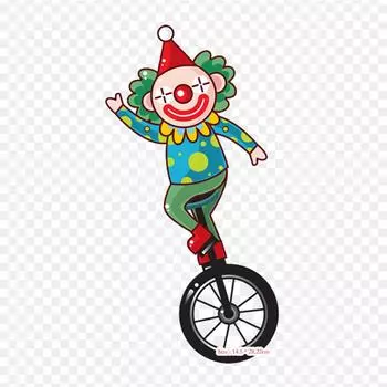 Клоун мультфильм термопереносная печать виниловые нашивки наклейки для одежды DIY аппликации моющиеся нашивки