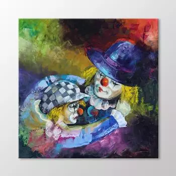 Клоун Живопись