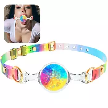 Кляп-шар силиконовый дышащий секс-кляп с регулируемым ремешком, BDSM секс-игрушки для женщин, мужчин, пары для прелюдии, Бондажные кляпы и намордники, Секс-новинки, Игрушки для взрослых S