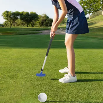 Клуб для гольфа для мужчин и женщин, классические тренировки из алюминиевого сплава, легкие взрослые чёрный