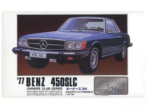 Клуб владельцев Micro Ace Mercedes Benz 450 Пластиковая модель 1/24 77 № 3
